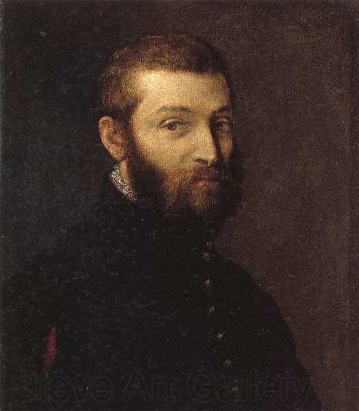 VERONESE (Paolo Caliari) Portrait of a Man Norge oil painting art